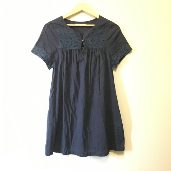 Lowry's Farm Japan 100% Cotton Babydoll Mini Dress - Picture 4 of 16